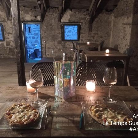 Le Temps Suspendu Hotel Saint-Pierreville ภายนอก รูปภาพ