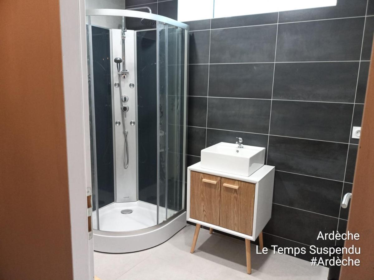 Le Temps Suspendu Hotel Saint-Pierreville ภายนอก รูปภาพ