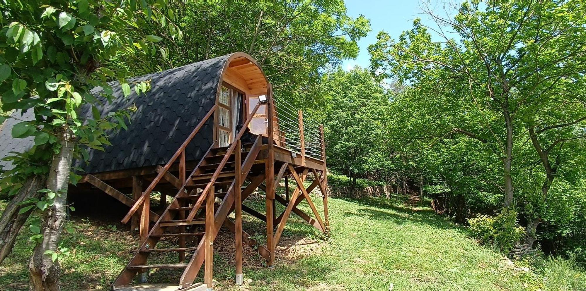 Le Temps Suspendu Hotel Saint-Pierreville ภายนอก รูปภาพ